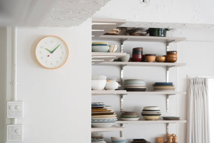 Lemnos とまり木の時計 てんとう虫 掛け時計  SUR18-16 TENTO