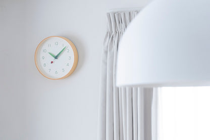 Lemnos とまり木の時計 てんとう虫 掛け時計  SUR18-16 TENTO