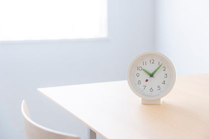 Lemnos とまり木の時計 mini てんとう虫 掛け置き兼用  SUR20-06 TENTO