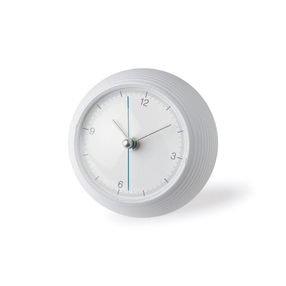 Lemnos earth clock（アース クロック）ブラック/ホワイト 置き時計 TIL16-10