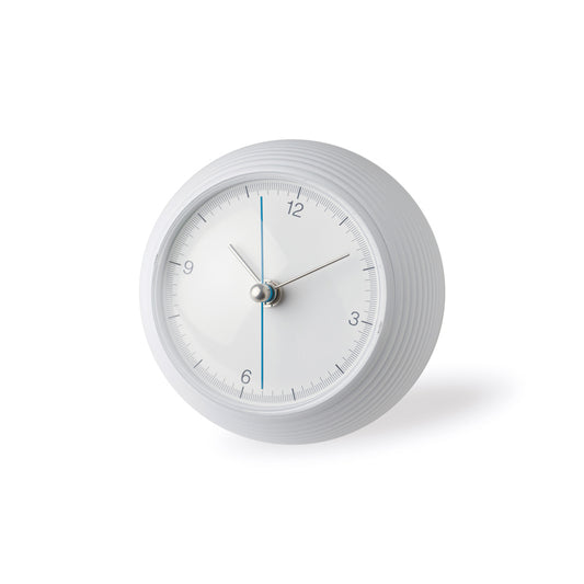 Lemnos earth clock（アース クロック）ブラック/ホワイト 置き時計 TIL16-10