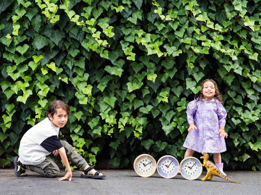 Lemnos fun pun clock with color! [ ふんぷんくろっく ウィズ カラー