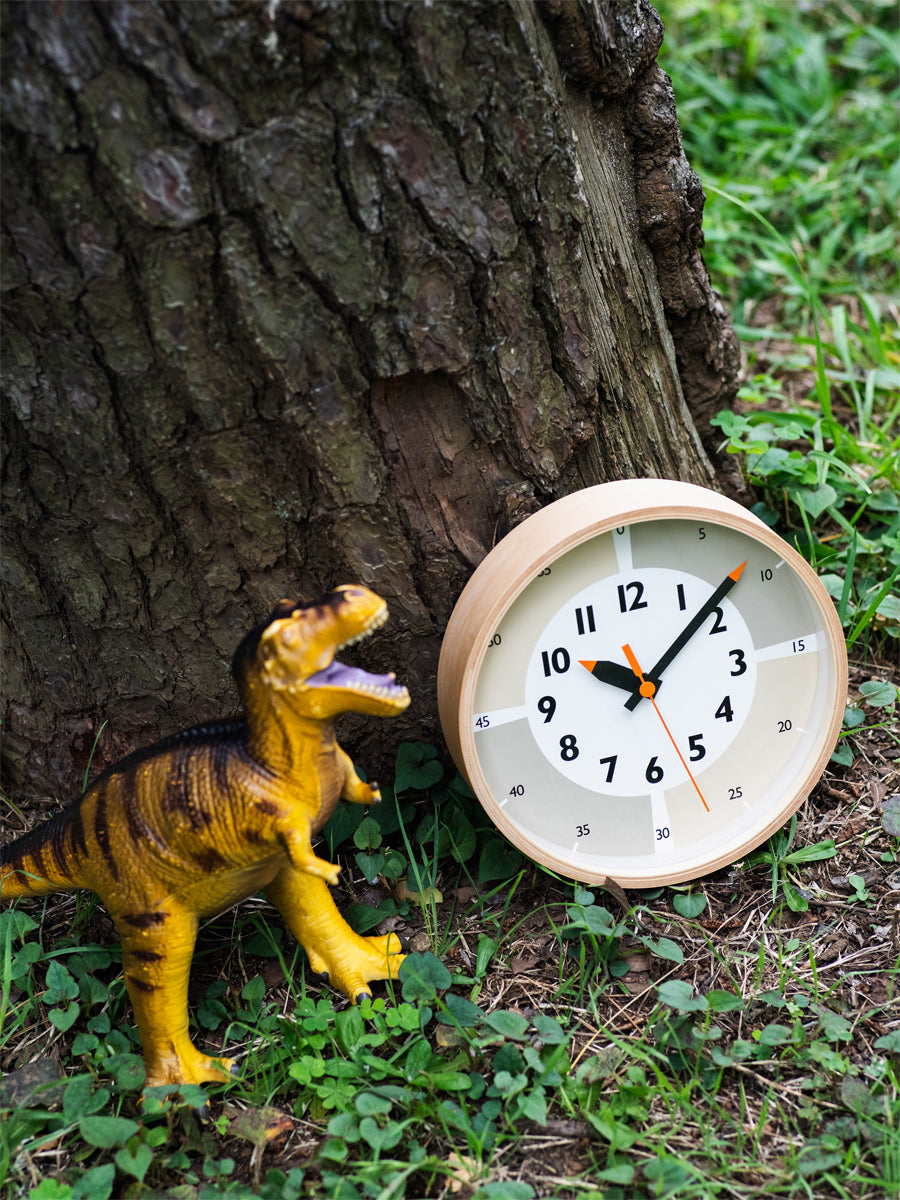 Lemnos fun pun clock with color! [ ふんぷんくろっく ウィズ カラー