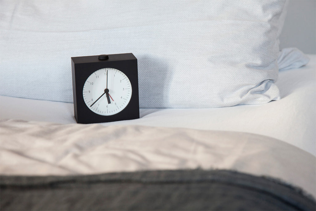 Lemnos City Pop L（シティポップ エル）ホワイト 置き時計 YK22-05 WH