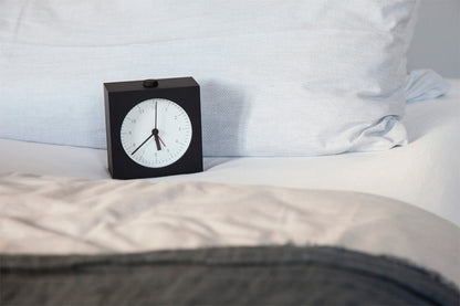 Lemnos City Pop L（シティポップ エル）ホワイト 置き時計 YK22-05 WH