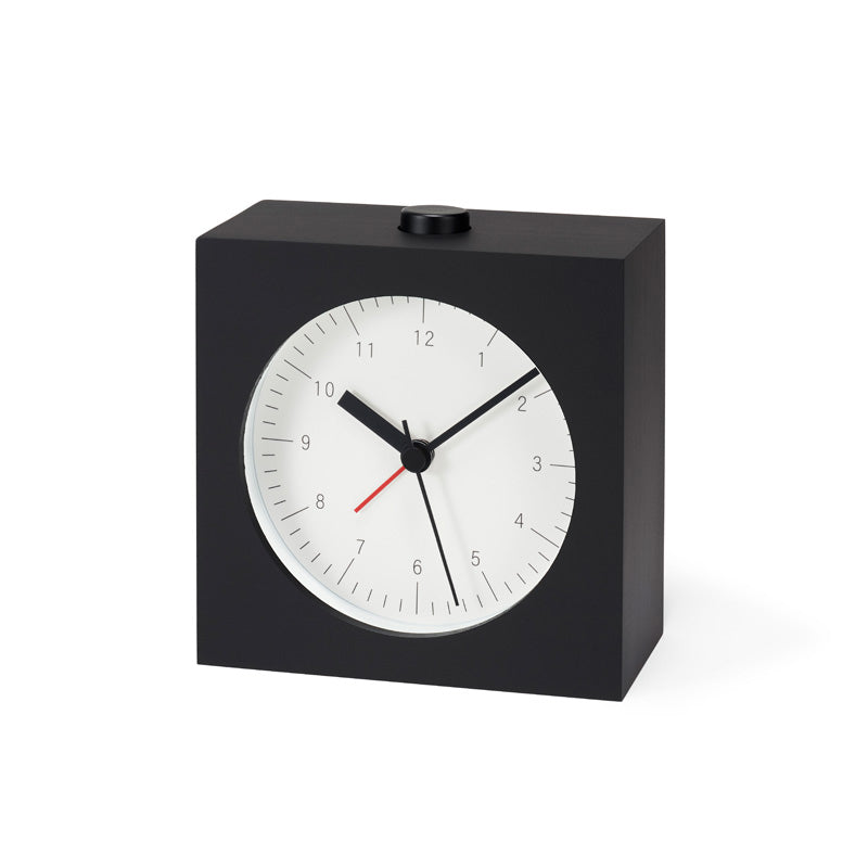 Lemnos City Pop L（シティポップ エル）ホワイト 置き時計 YK22-05 WH