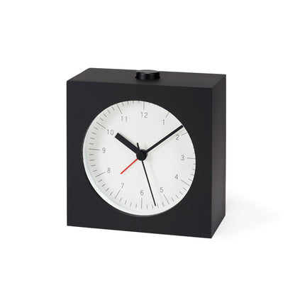 Lemnos City Pop L（シティポップ エル）ホワイト 置き時計 YK22-05 WH