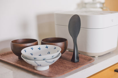 marna（マーナ）立つしゃもじ ホワイト/ブラック