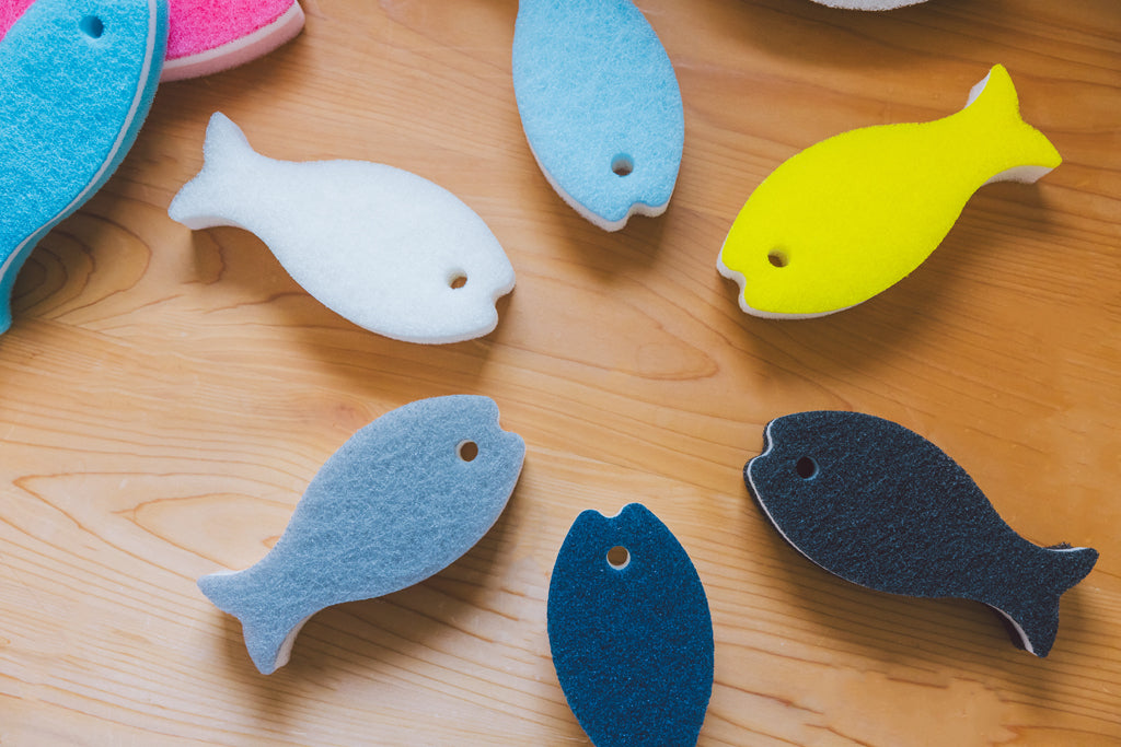 marna（マーナ）おさかなスポンジ 全14色