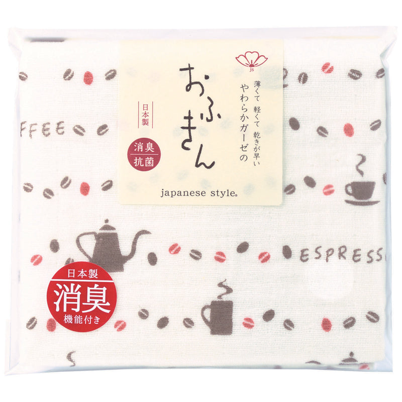 japanese style やわらかガーゼのふきん 日本製 泉州 抗菌防臭コットン使用 全8種  ループ付き