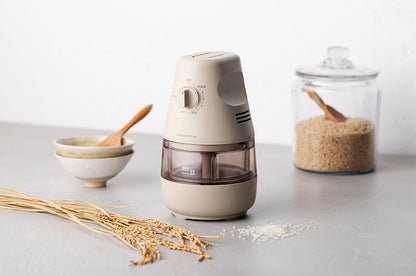 récolte（レコルト）コンパクト精米機 クリームホワイト