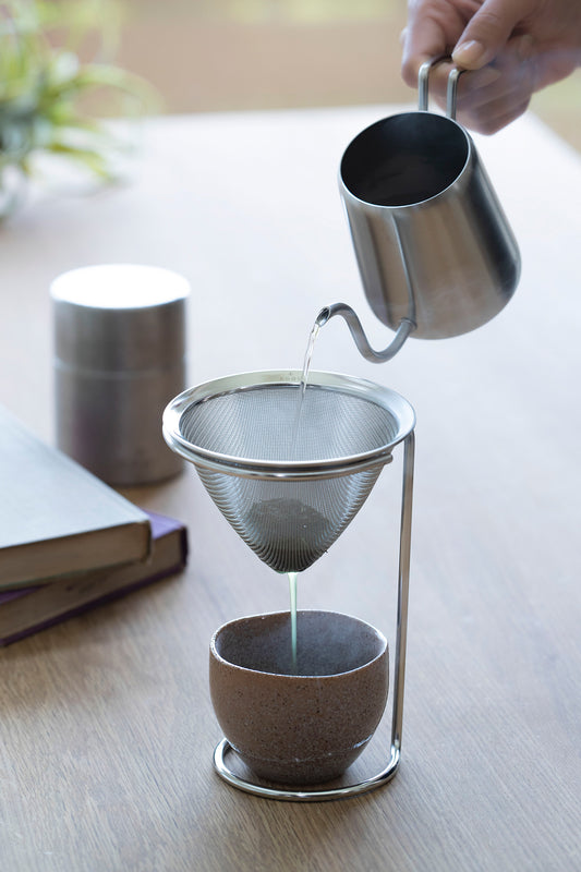 茶考具 ドリッパー&スタンド ステンレス製 日本製