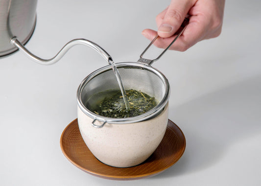 茶考具 茶葉を出さない茶こし 大 ステンレス製 日本製