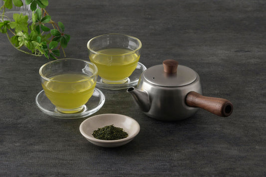 茶考具 急須 横手 茶こし付き ステンレス製 日本製
