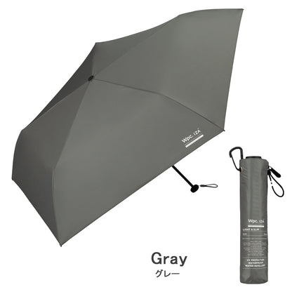 Wpc.ワールドパーティ IZA（イーザ）LIGHT＆SLIM（ライト＆スリム）  日傘 折りたたみ 大人の男性の晴雨兼用傘《ZA007》