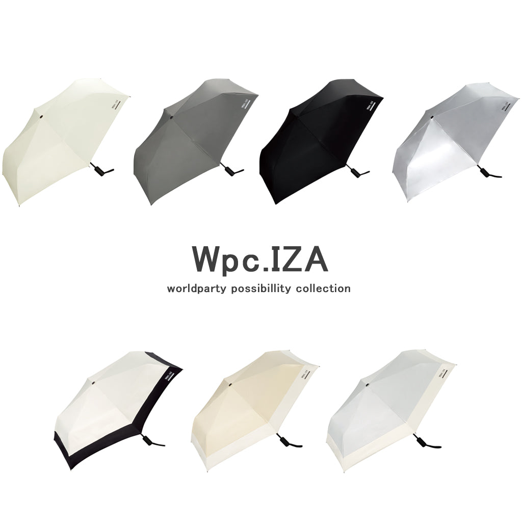 Wpc.ワールドパーティ IZA（イーザ）Automatic & Safe（オートマティック＆セーフ）  日傘 折りたたみ 大人の男性の晴雨兼用傘《ZA001》