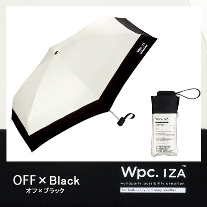 Wpc.ワールドパーティ IZA（イーザ）COMPACT（コンパクト）  日傘 折りたたみ 大人の男性の晴雨兼用傘《ZA003》