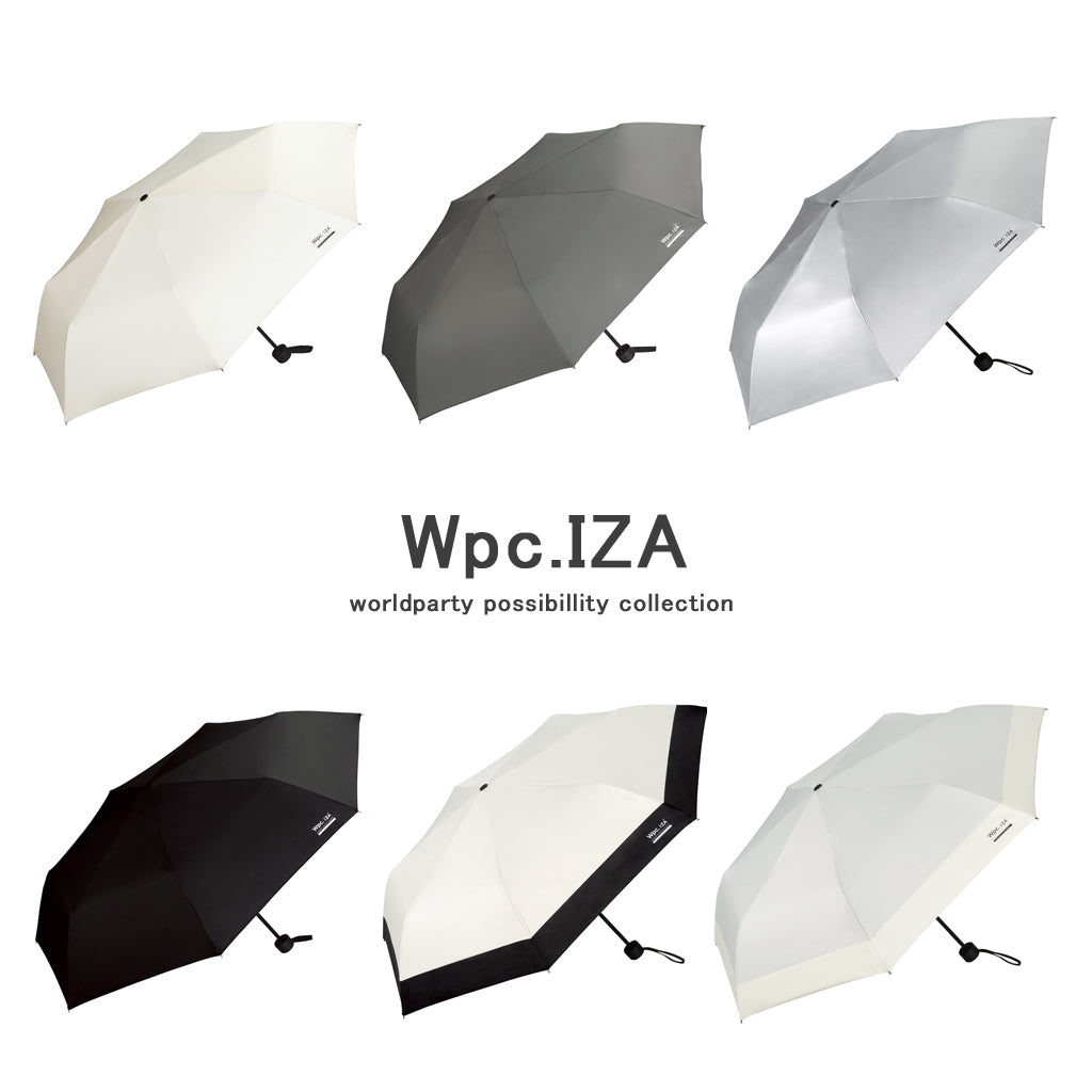 Wpc.ワールドパーティ IZA（イーザ）WIND RESISTANCE（ウィンドレジスタンス） 日傘 折りたたみ 大人の男性の晴雨兼用傘《ZA014》