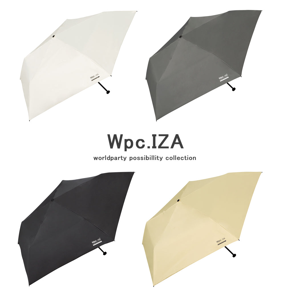 Wpc.ワールドパーティ IZA（イーザ）ULTRA LIGHT（ウルトラ ライト） 日傘 折りたたみ 大人の男性の晴雨兼用傘《ZA018》