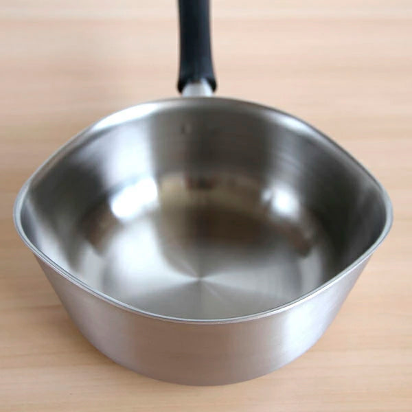 柳 宗理 片手鍋 18cm ステンレス・アルミ三層鋼 つや消し